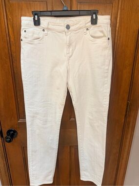 Kut from the Kloth White Skinny Stretch Jeans